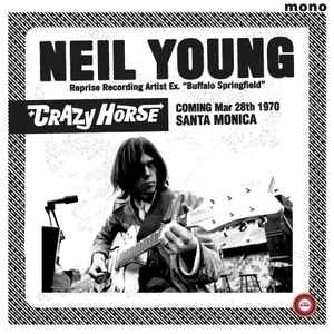 Neil Young - Santa Monica Civic 1970 album cover