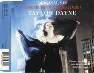 Taylor Dayne - Original Sin (Theme From The Shadow) album cover