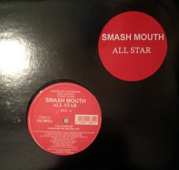 regional Variant håber Smash Mouth – All Star (1999, Vinyl) - Discogs