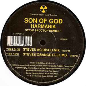Son Of God - Harmania (Steve Proctor Remixes) album cover