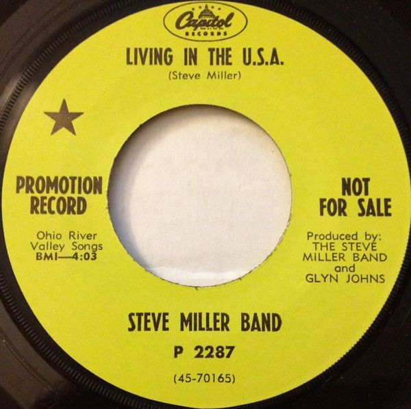 lataa albumi Steve Miller Band - Living In The USA Quicksilver Girl