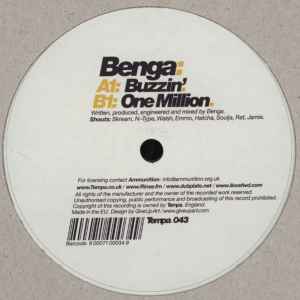 Benga - Buzzin' / One Million album cover
