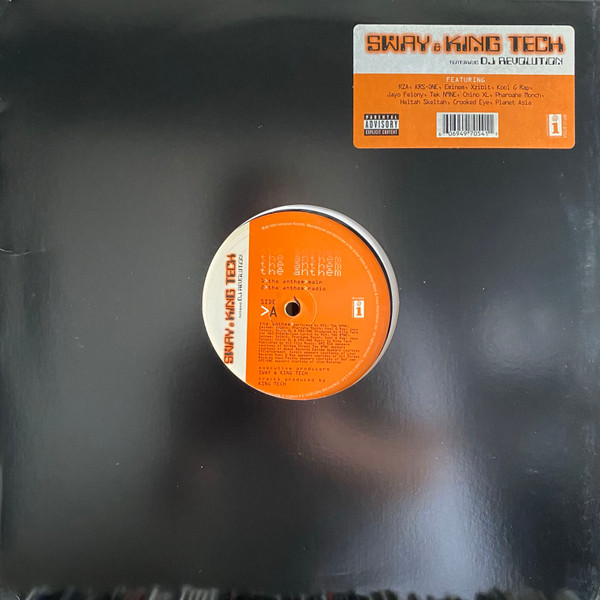 Sway & King Tech – The Anthem / Underground Tactics (1999, Vinyl 