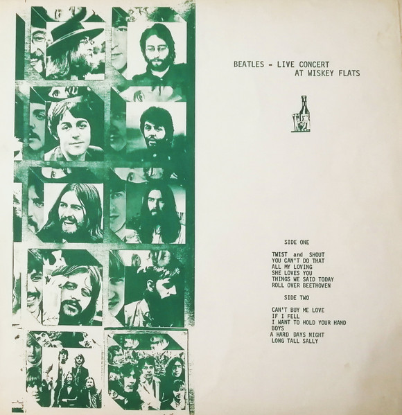 The Beatles – In Atlanta Whiskey Flat (1971, Red Vinyl, Vinyl 