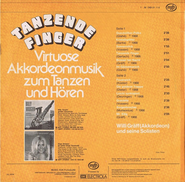 Album herunterladen Willi Gräff - Tanzende Finger