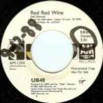 Cover of Red Red Wine (Edited Version), 1983, Vinyl