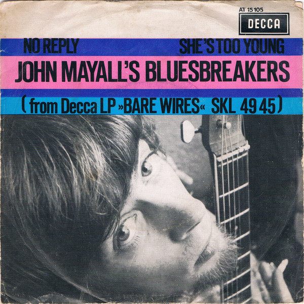 John Mayall's Bluesbreakers – No Reply (1968, Vinyl) - Discogs