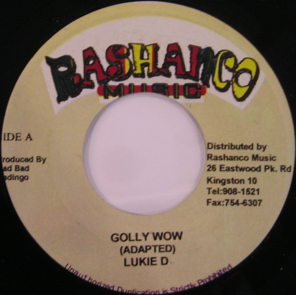 lataa albumi Lukie D - Golly Wow