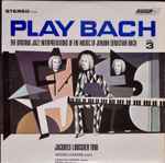 Cover of Play Bach Vol. 3, 1963, Vinyl