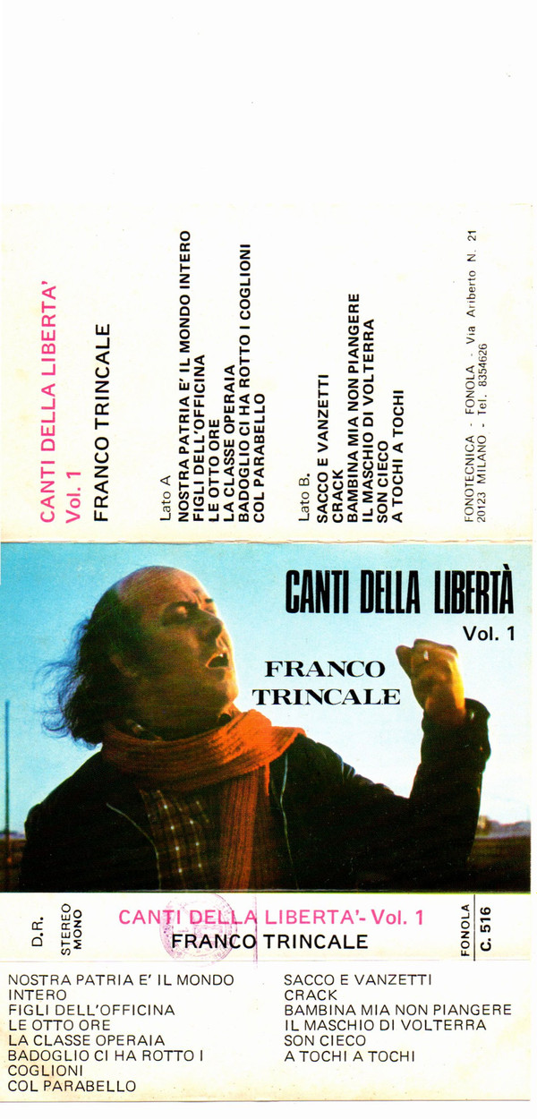 descargar álbum Franco Trincale - Canti Della Libertà Volume 1