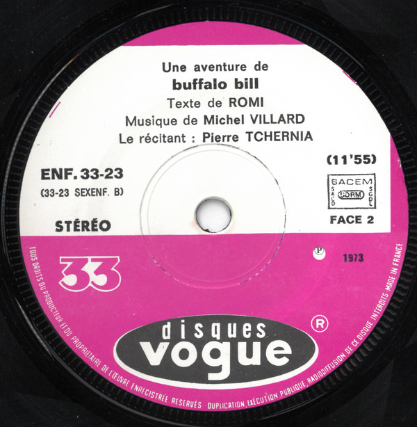 descargar álbum Pierre Tchernia - Une Aventure De Buffalo Bill