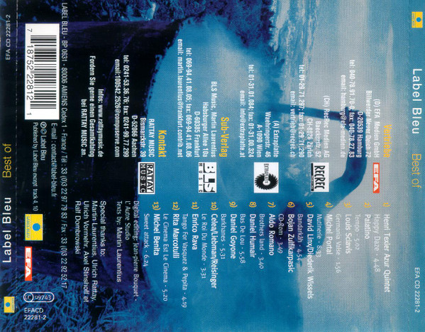 Album herunterladen Various - Label Bleu Best Of