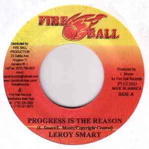 Leroy Smart - Progress Is The Reason / Zella album cover