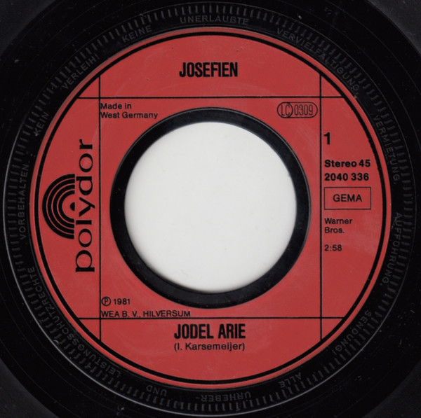 baixar álbum Josefien - Jodel Arie