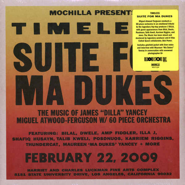 Miguel Atwood-Ferguson - Mochilla Presents Timeless: Suite For Ma Dukes - The Music Of James "J Dilla" Yancey | Mochilla (MOLP-008) - 2