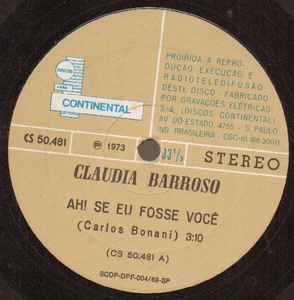Claudia Barroso - Ah! Se Eu Fosse Você  album cover