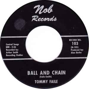 Tommy Faile - Ball And Chain album cover