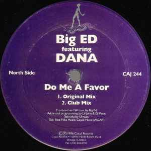 Big Ed (3) - Do Me A Favor album cover