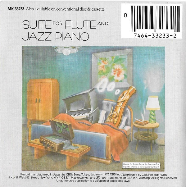 Jean-Pierre Rampal , Claude Bolling - Suite For Flute And Jazz Piano | CBS Masterworks (MK 33233) - 2