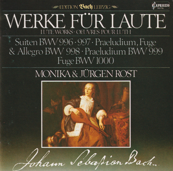 Johann Sebastian Bach - Monika & Jürgen Rost – Werke Für Laute