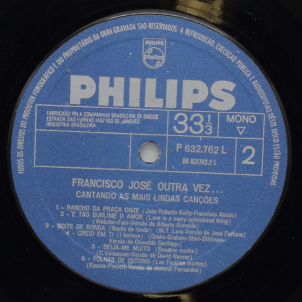 lataa albumi Francisco José - Francisco José Outra Vez Cantando as Mais Lindas Canções