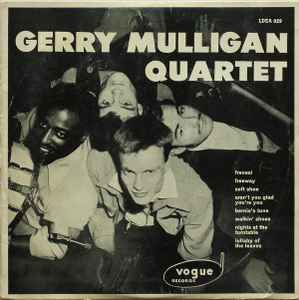 Gerry Mulligan Quartet – The Gerry Mulligan Quartet (1956, Vinyl