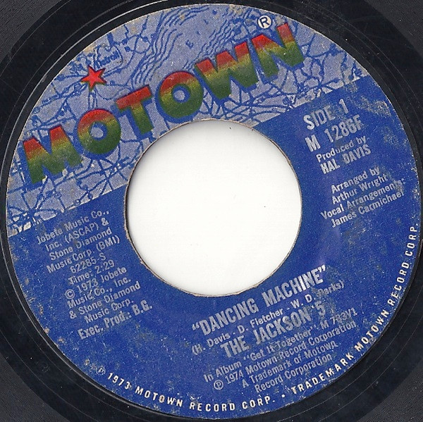 The Jackson 5 – Dancing Machine (1974, Vinyl) - Discogs