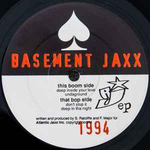 Basement Jaxx - EP album cover