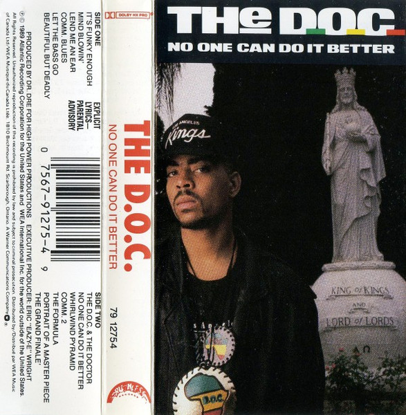 The D.O.C. – No One Can Do It Better (1989, Vinyl) - Discogs