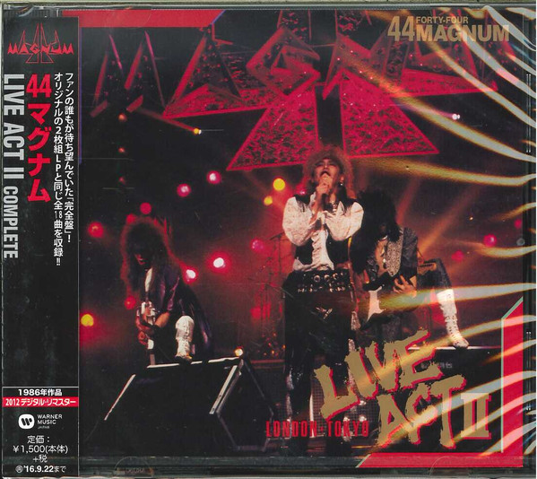 44MAGNUM [ＬＩＶＥ ＡＣＴ Ⅱ 完全盤]-