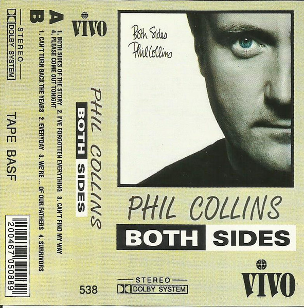Both Sides - Phil Collins - Álbum - VAGALUME