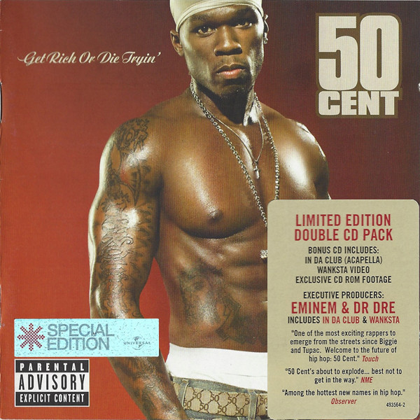 50 Cent – Get Rich Or Die Tryin' (2015, 180 Gram, Vinyl) - Discogs