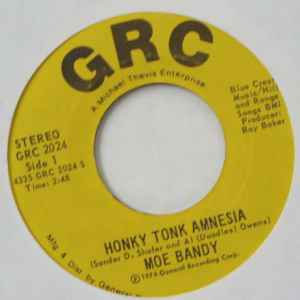 Moe Bandy - Honky Tonk Amnesia  album cover