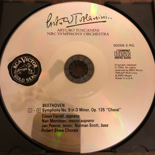 baixar álbum Arturo Toscanini, Ludwig van Beethoven - Beethoven Symphony No 9