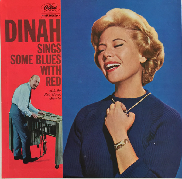 ○即決VOCAL LP Dinah Shore / sings Some Blues With Red st1354