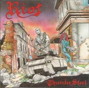 Riot (4) - ThunderSteel album cover