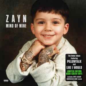 ZAYN (3) - Mind Of Mine album cover