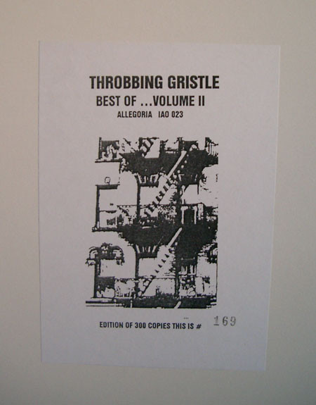 LP】Throbbing Gristle – Best Of...Vol II-