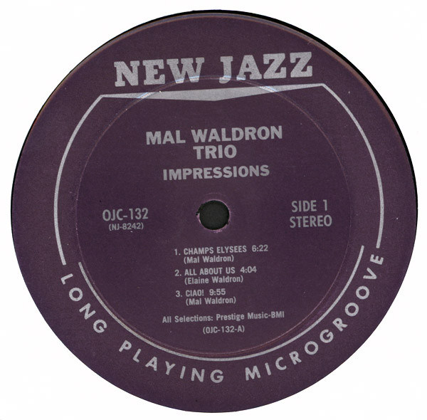 lataa albumi The Mal Waldron Trio - Impressions