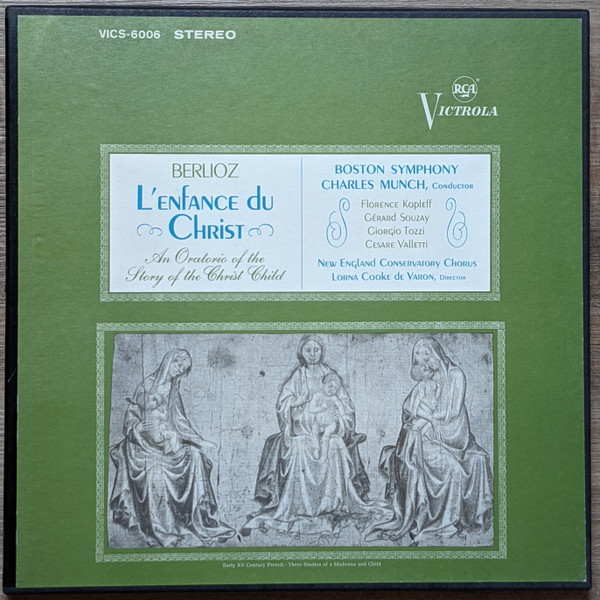 Berlioz / Boston Symphony Orchestra, Charles Munch – L'Enfance Du