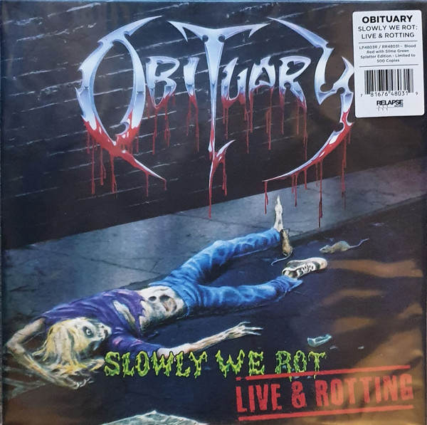 Obituary - Slowly We Rot - Live & Rotting | Releases | Discogs