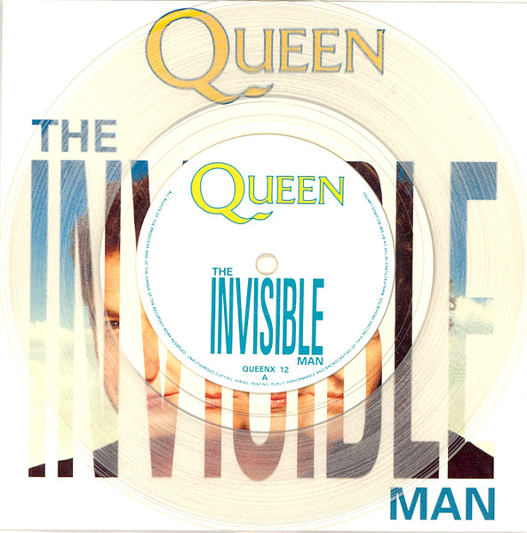 Queen – The Invisible Man (1989, Clear, Vinyl) - Discogs