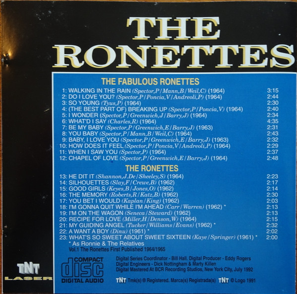 télécharger l'album The Ronettes - Volume 1
