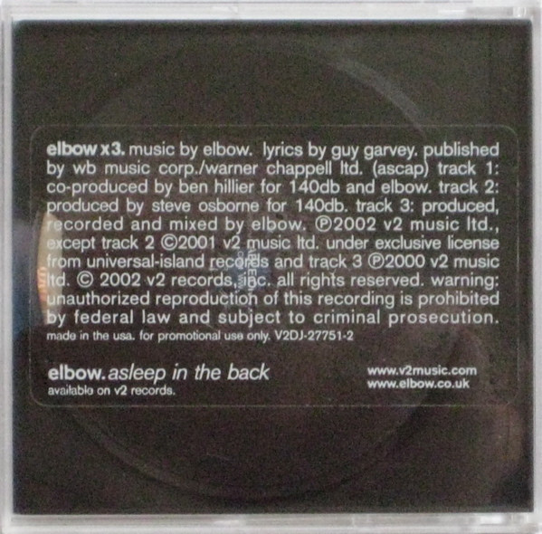 lataa albumi Elbow - Elbow x3 Limited Edition USA Tour CD