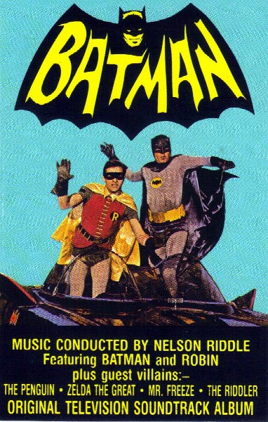 Nelson Riddle BATMAN THE MOVIE(1966) Limited Edition SOUNDTRACK OOP LaLa  Land CD