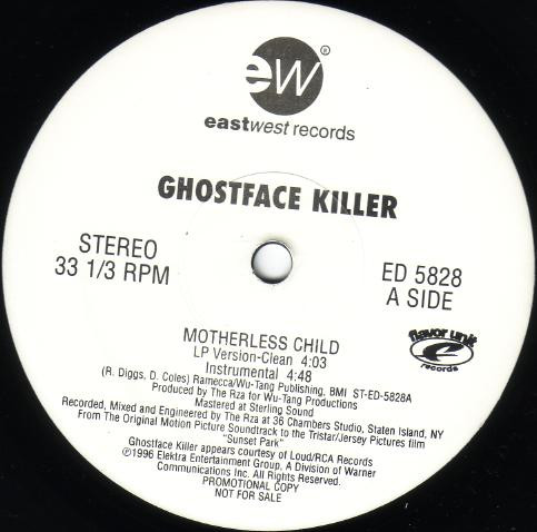 lataa albumi Ghostface Killer - Motherless Child