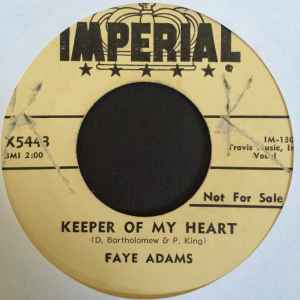 Faye Adams – Keeper Of My Heart / So Much (1957, Vinyl) - Discogs