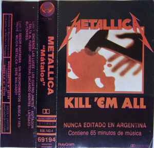 Metallica – Kill 'Em All (1983, Vinyl) - Discogs