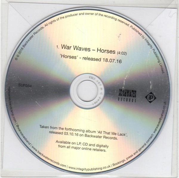 lataa albumi War Waves - Horses