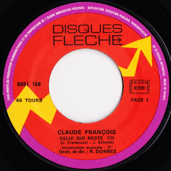 descargar álbum Claude François - Celui Qui Reste Une Fille Et Des Fleurs